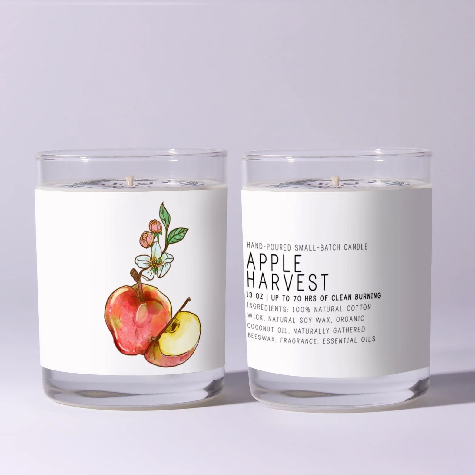 Just Bee Autumn Glass Candle